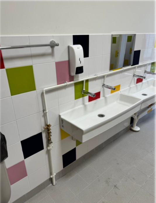 sanitaires ecole rampal